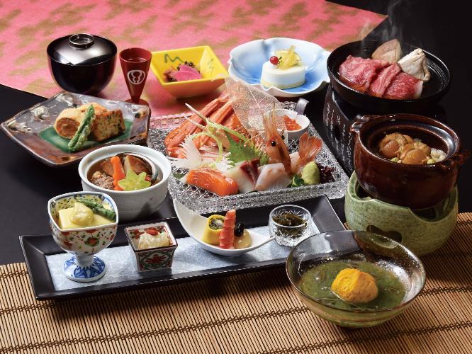 【ご夕食／湯の里（半個室）】特別御膳（夏）／2025年6月～8月の御献立（イメージ）