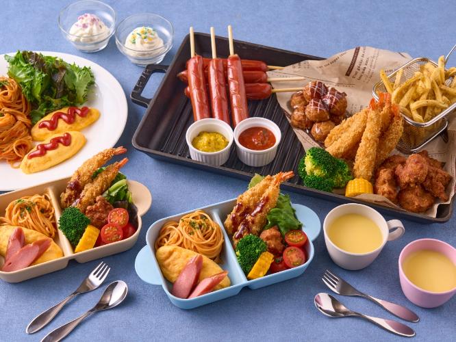 ■夕食ビュッフェイメージ　キッズメニューイメージ