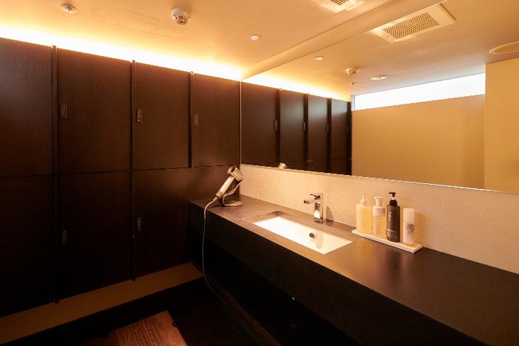 【施設】SAUNA HOUSE on 更衣室