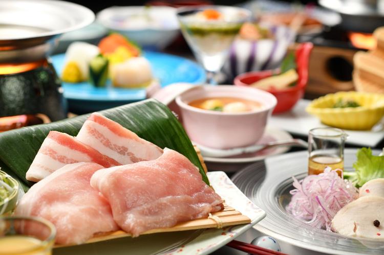 【お料理イメージ】三元豚のしゃぶしゃぶ御膳