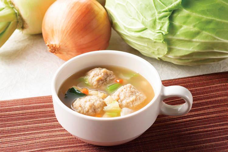 季節ごとの東京野菜を使ったヘルシーなちゃんこ風スープをご堪能ください。