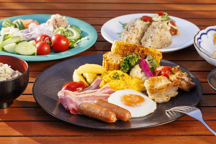 【朝食】地元の恵み × 世界の味覚！がコンセプトの朝食ブッフェ