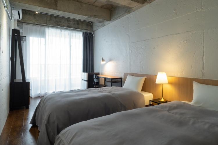 【お部屋】モデレートツイン／21平米／2名迄／禁煙