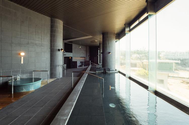 【温泉】ホテルシーモアの大浴場-海の湯