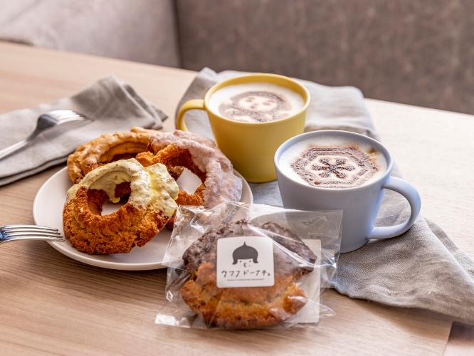 1階KANADE cafeのドーナツをお部屋で・・