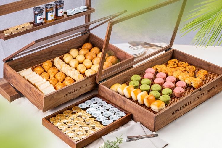 ★朝食ビュッフェ一例
