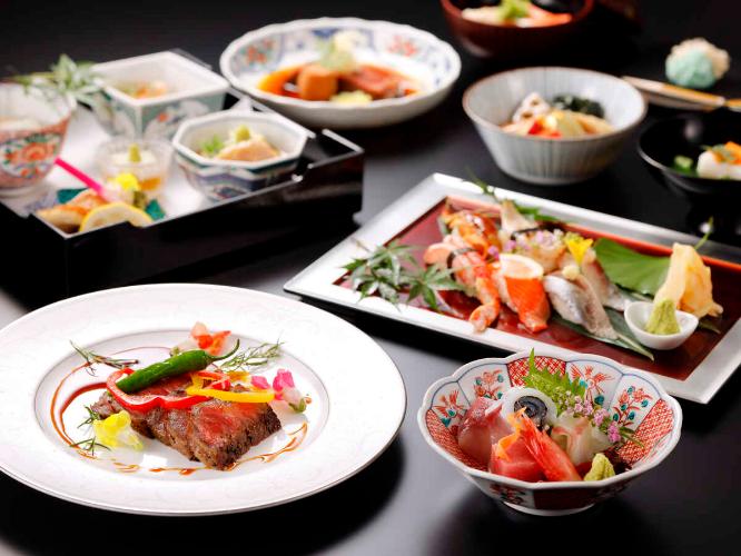 【加賀料理まほろば】能登牛と地魚会席