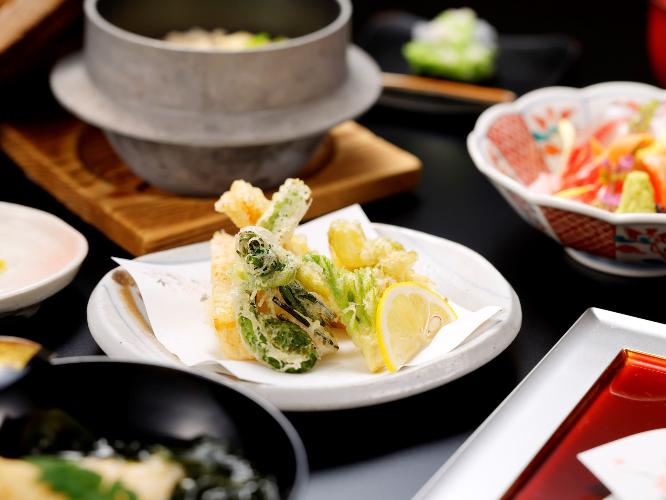 加賀能登産たけのこ会席