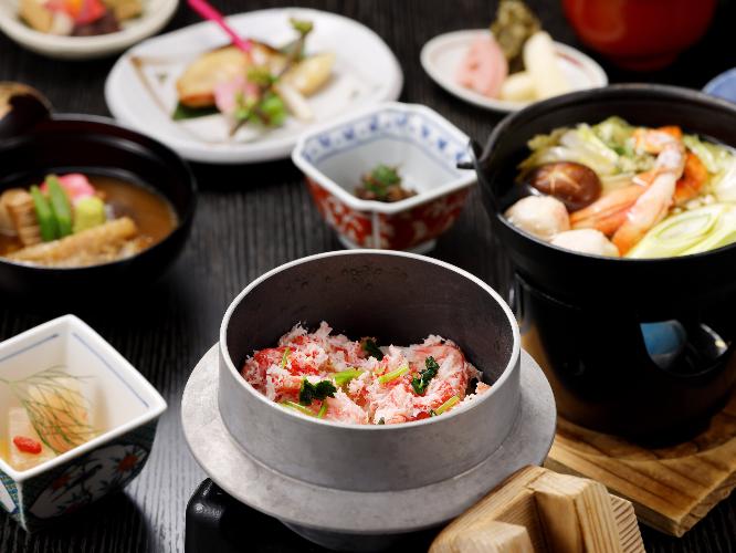 蟹釜めし