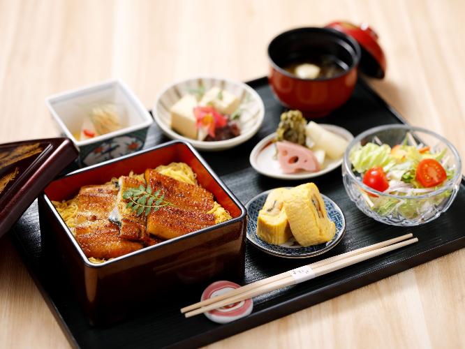 期間限定の土日限定ランチ：うな重