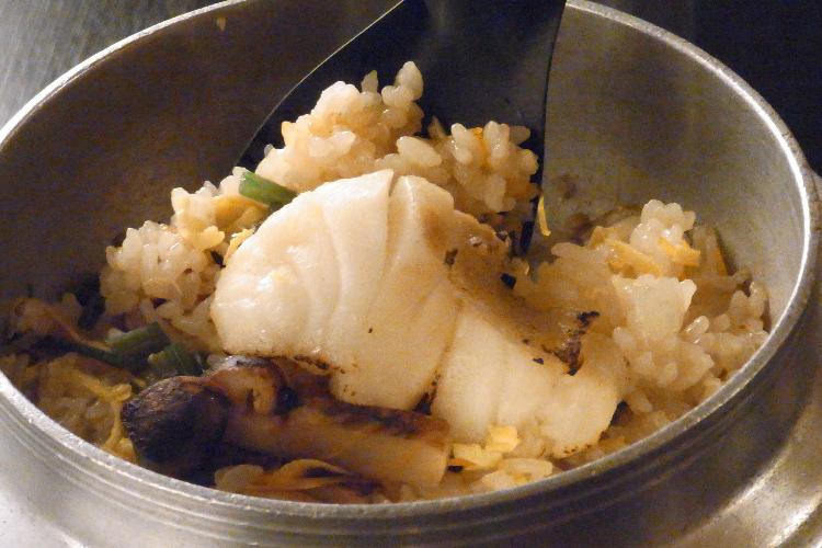 【夕食】九絵釜飯