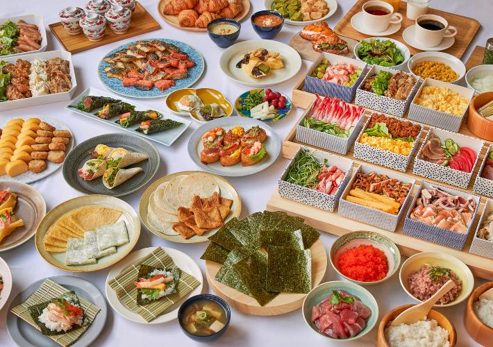 朝食ビュッフェ(1)
