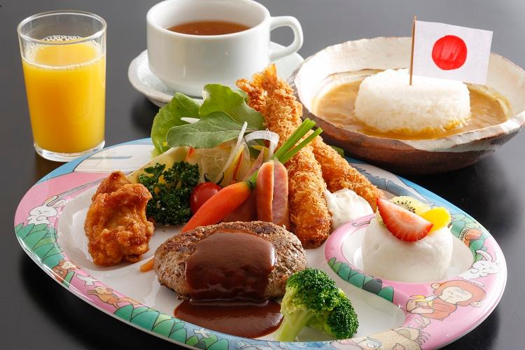 ご夕食：幼児向けの子供ランチ(イメージ)