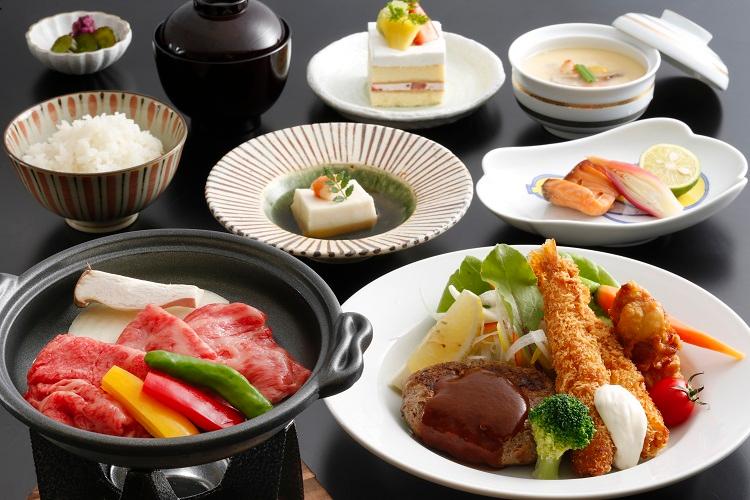 ご夕食：小学生向けの子供ランチ(イメージ)
