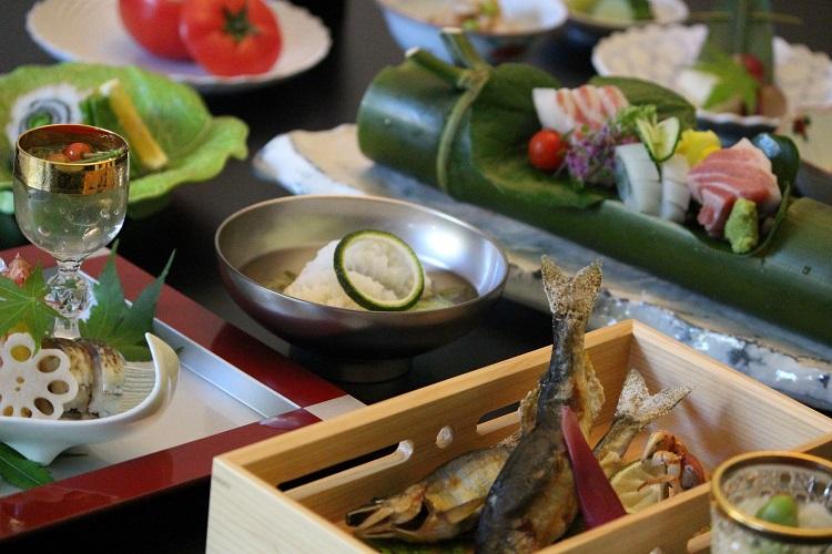ご夕食：夏の会席(イメージ)