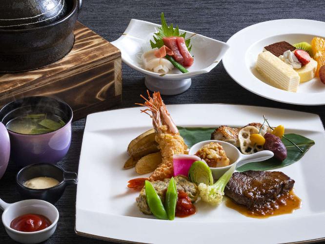 【お子様ディナー】未就学児のお子様向け。追加料金5,500円(税込)。宿泊日3日前までの要予約制。