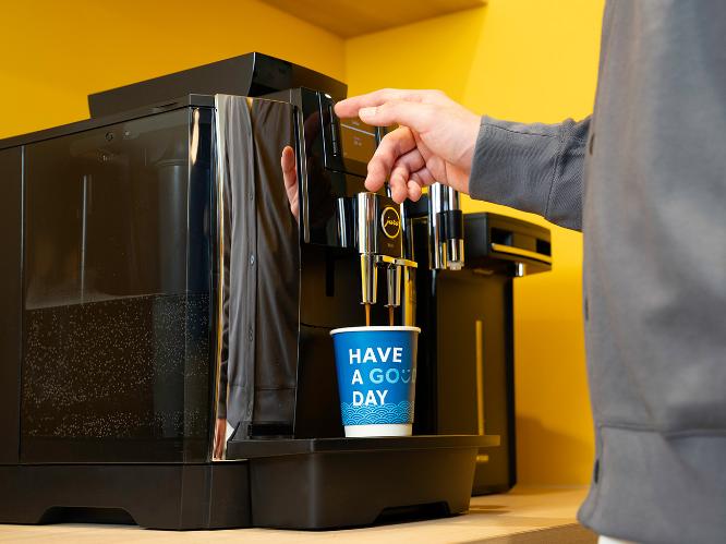 【無料コーヒー】24時間出来立てのコーヒーを♪