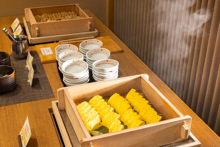 セルフコーナー　出汁巻卵