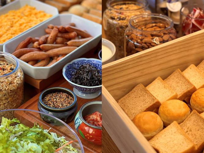 【朝食】営業時間6:30〜9:00 和洋ビュッフェ
