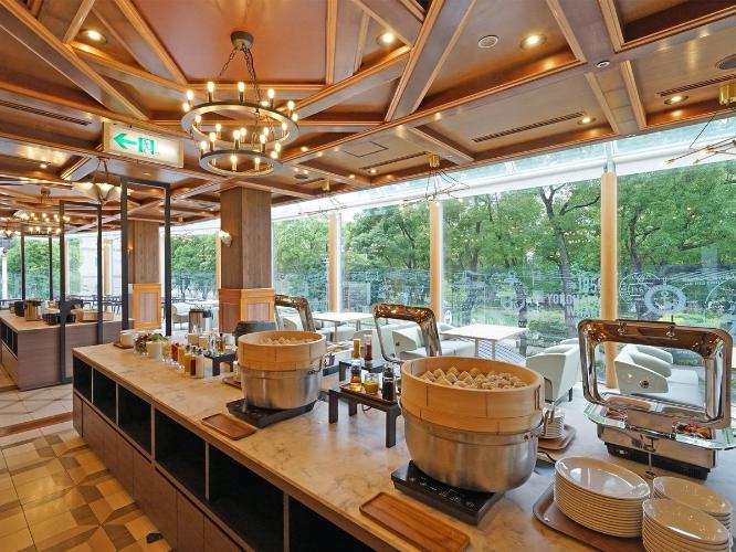 朝食会場/和洋食ビュッフェ　横浜ならではの点心もラインナップ!