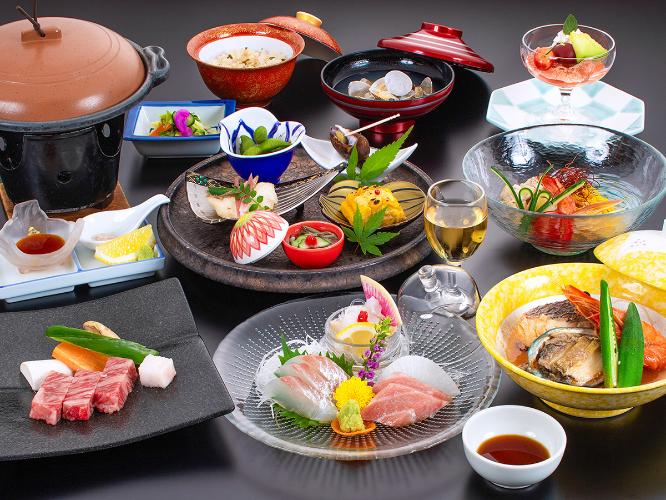【季節の会席料理】（2025年9月末迄）