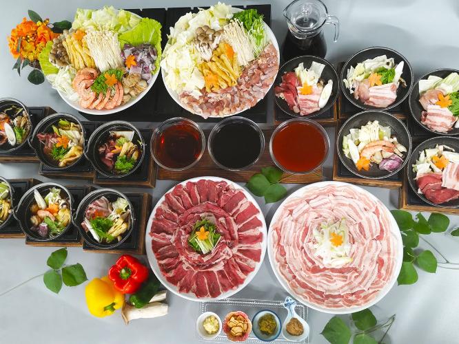 【9～11月】夕食バイキング一例