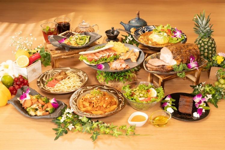 朝食ビュッフェ