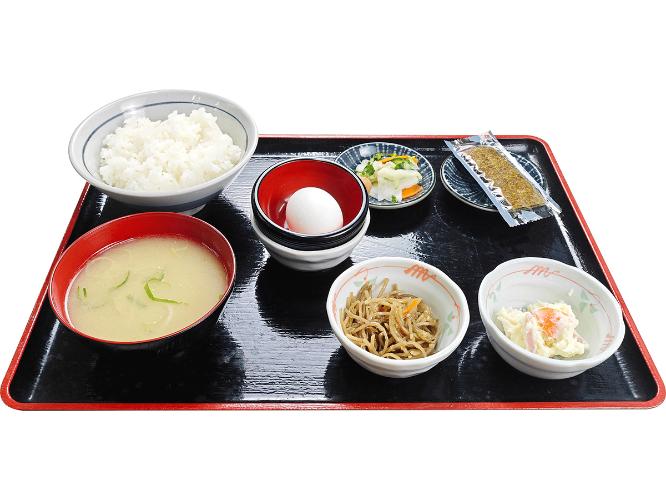 【卵かけ朝食】（無料朝食・テイクアウト朝食）