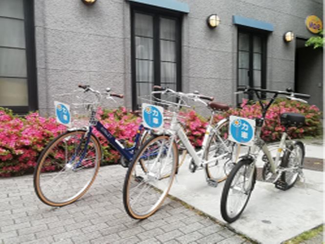無料貸し出し自転車