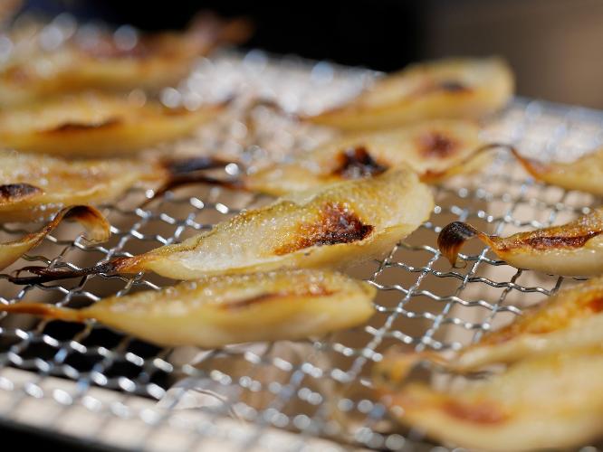 朝食ブッフェ】  のどぐろ・ぶり・鯖・鮭の焼き魚を日替わりでご提供いたします。