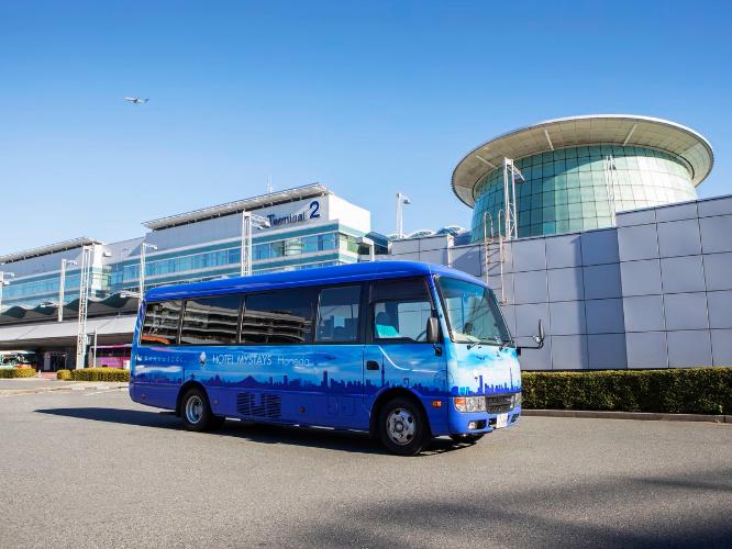 ホテル空港間無料送迎バス