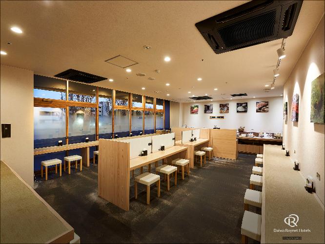 朝食会場