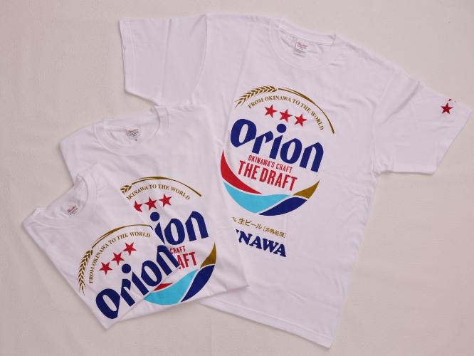 【オリオンビールTシャツ】沖縄気分が高まる人気アイテムです