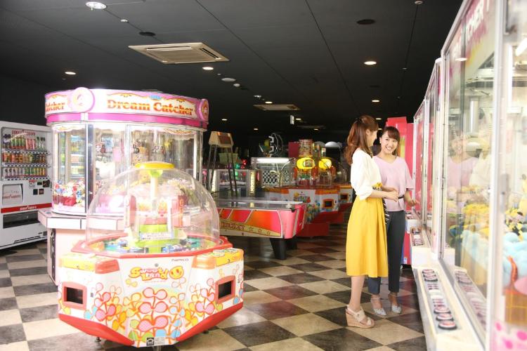 ゲームコーナー／最新ゲーム機を多数設置。体感や対戦でエキサイティングな時間をお楽しみいただけます。