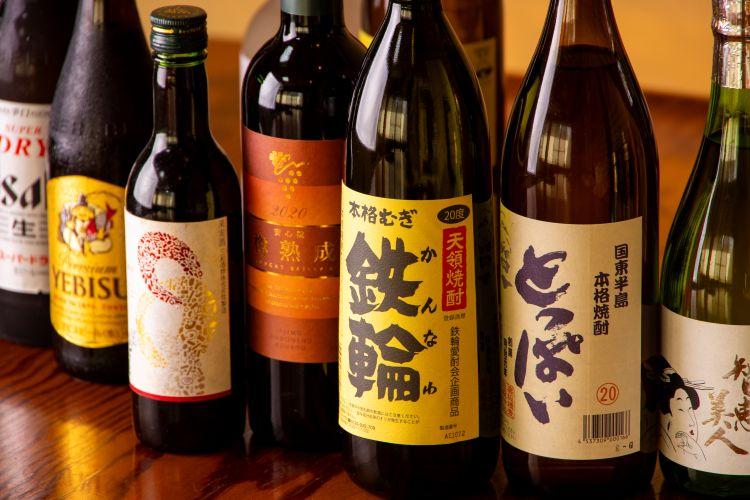 九州の地酒をご用意しています。