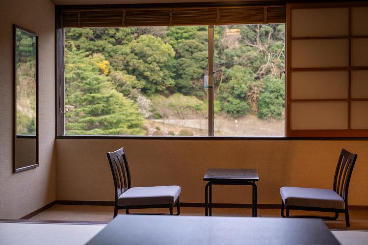 和室10帖（バス・洗浄トイレ付）眺望山側