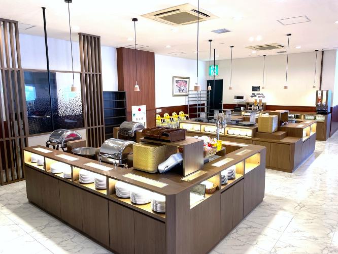 ■朝食レストラン「花茶屋」<BR>バイキング形式でご朝食をお楽しみいただけます。<BR>＜営業時間＞<BR> 6：30〜9：00