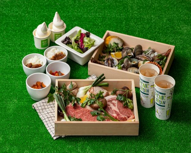夕食（PICNIC GARDEN）