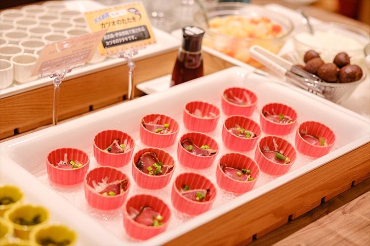 【朝食ブッフェメニュー一例】◆沖縄ならではの新鮮な魚介もご用意。