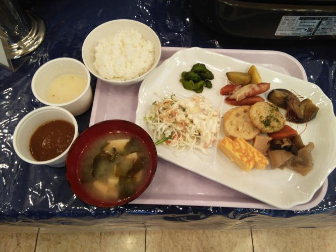 ある日の朝食