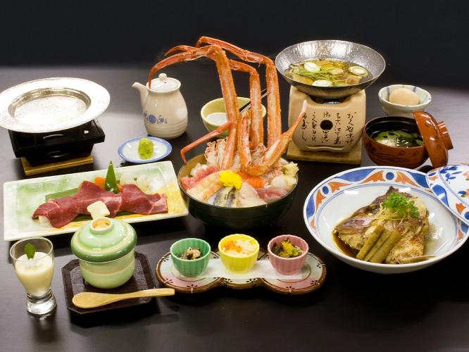蟹海鮮丼
