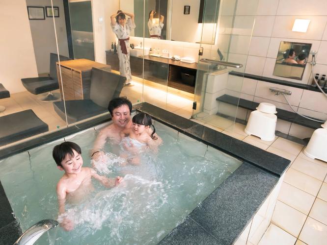 【貸切温泉風呂】ご家族だけでゆったり温泉満喫