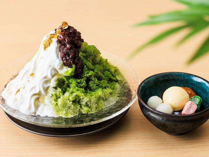 【京都 福寿園×鎌倉プリンスホテル】　～古都薫るかき氷～ 「京の翠氷（きょうのすいごおり）」