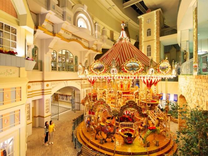 2階建てメリーゴーランド (カルーセル)