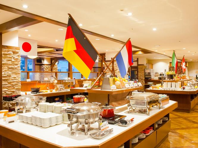ヨーロッパ各国のお料理をお楽しみください