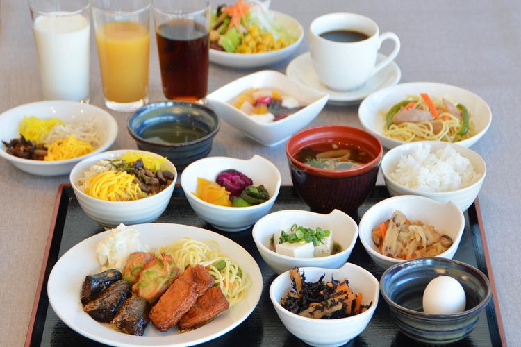 朝食ビュッフェ