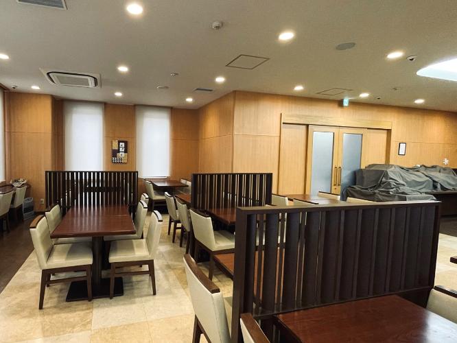 ■朝食レストラン「花茶屋」<BR>・営業時間：6：30〜9：00<BR>・場所：ホテル1階