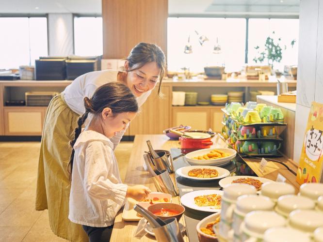 【レストラン】お子様向けのキッズコーナーもご用意しております。