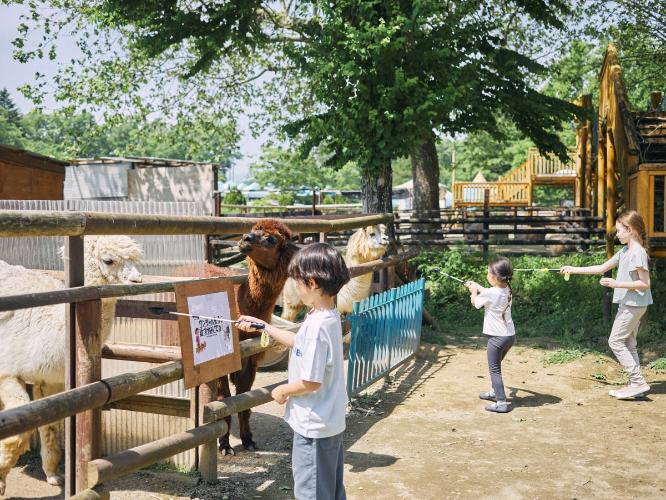 【那須高原りんどう湖ファミリー牧場】ホテルから約800メートル！那須高原唯一の湖を囲むテーマパーク！