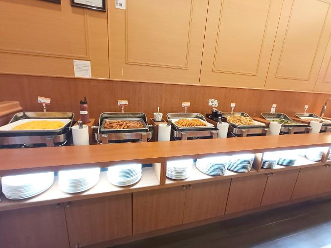 ■バイキング朝食カウンター